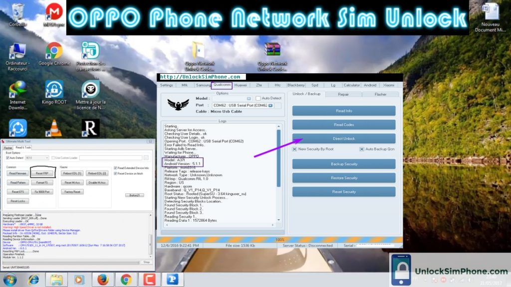 Free OPPO Unlocking OPPO Phone Unlock IMEI OPPO Unlock