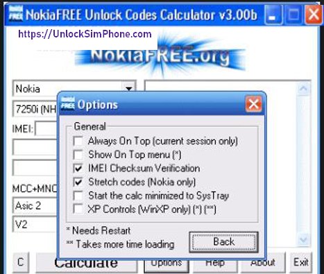 Nokia Generator Unlock
